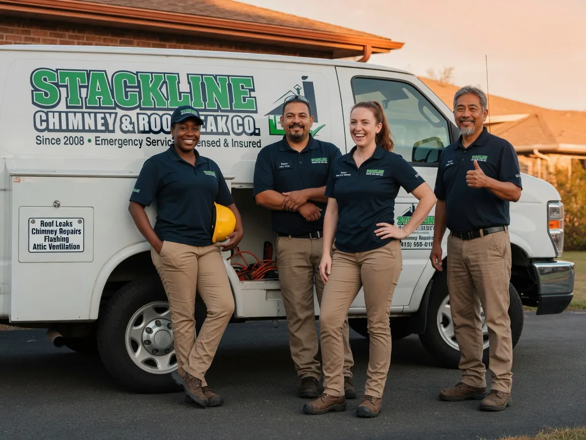 Chimney flashing repair company in Letts, IA